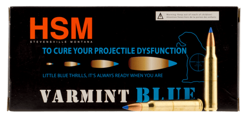 810742022846 HSM Varmint .223 Rem 54gr Sierra BlitzKing - 20 Rounds...