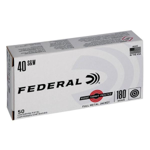 029465064723 Federal Federal 40 S&W Range Target Practice (RTP) 180...