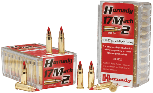 090255831771 Per Round – ** Hornady Varmint Express .17 HM2 - 17 Gr...