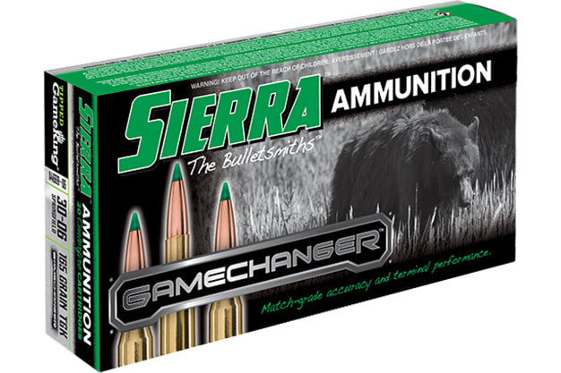 612710134908 Sierra A466906 GameChanger 30-06Springfield 165gr Sier...