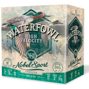 837913001868 Nobel Sport 12 Gauge Shotgun Ammunition ANS123STVEL2 3...