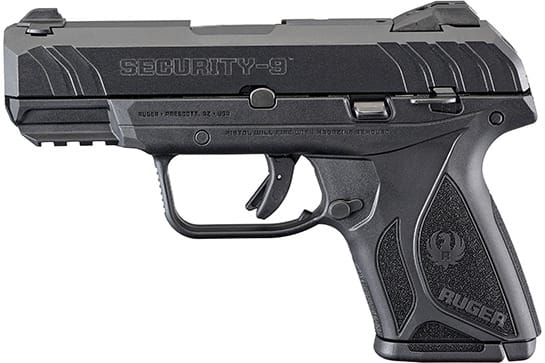 736676038183 Ruger 3818 Security-9 Compact 9mm Luger 3.42" Barrel 1...