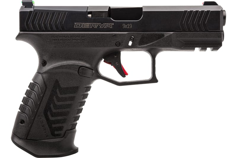 860012072767 DERYA ARMS DY9 9MM BLK 10+1 3.8" OR US
