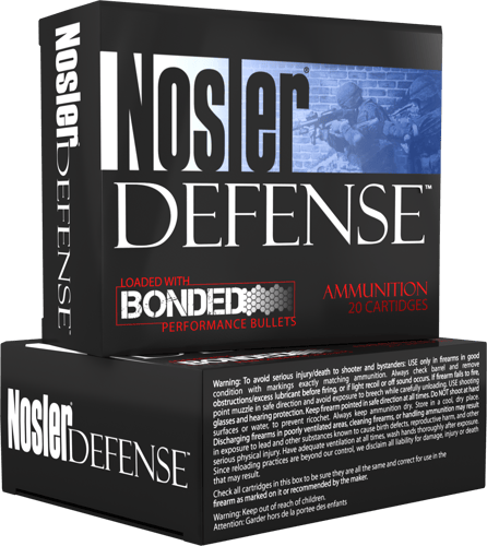 054041384322 Nosler 38432 Defense Handgun 9mmLuger+P 124gr Bonded P...