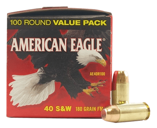 029465062446 Federal AE40R100 American Eagle Handgun 40S&W 180gr Fu...
