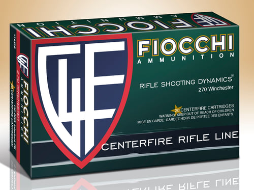 762344704265 Fiocchi 270SPB Shooting Dynamics 270 Winchester 130 GR...