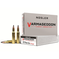 054041651370 Nosler Ammo Varmageddon Rifle Ammunition .222 Rem 50g ...