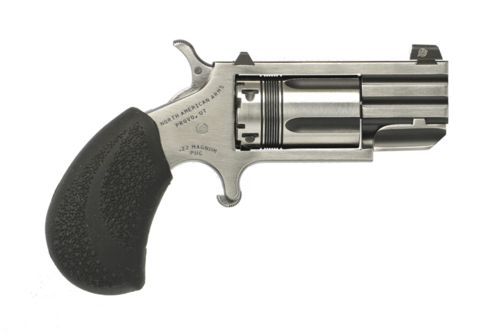 744253003875 North American Arms Pug .22 Mag Revolver 1" Stainless ...