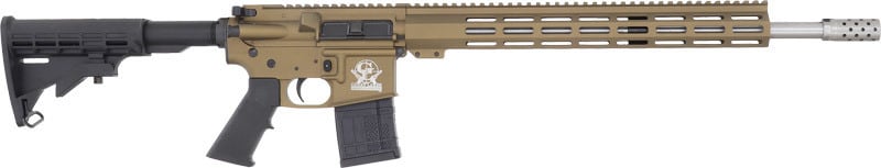 702458691280 GLFA AR-15 450 Bushmaster Rifle - 18" Stainless Steel ...