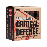 090255909234 Hornady 90923 Critical Defense 45Auto+P 185gr Flex Tip...