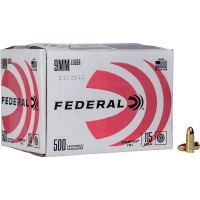 604544679083 ** Federal Champion 9mm Luger Training Ammunition - 11...