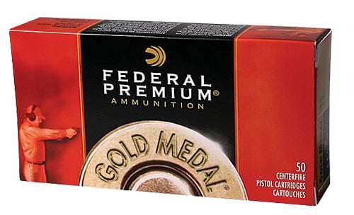 029465095451 Federal GM45A Premium Gold Medal 45 ACP 230 gr Full Me...