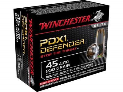 020892217898 ** Winchester PDX1 Defender .45 ACP 230 Grain Bonded J...