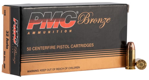 741569050098 ** PMC Bronze 32 ACP 60 Grain Jacketed Hollow Point - ...