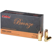741569050708 PMC 9B Bronze 9mmLuger 115gr Jacketed Hollow Point 50 ...