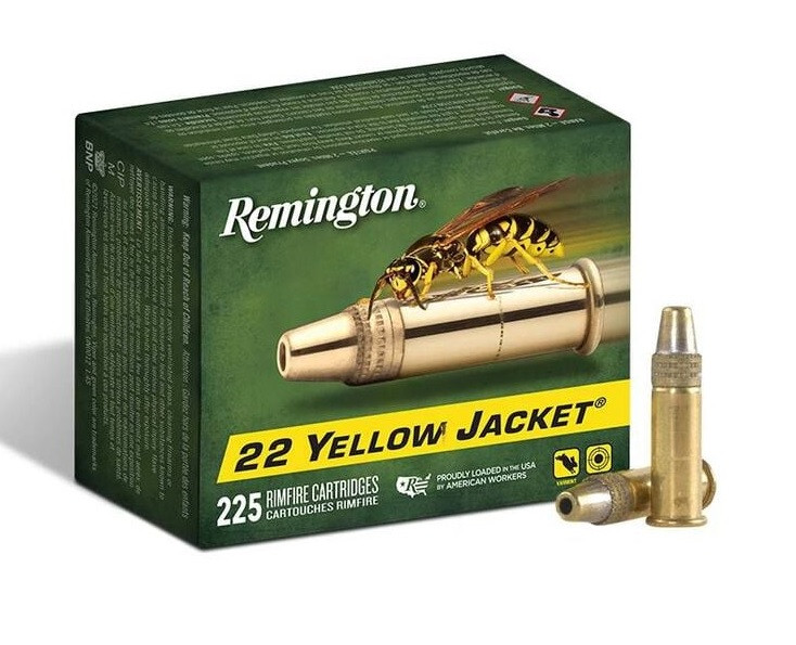 047700483405 Per Round – ** Remington Yellow Jacket .22 LR Rimfire ...