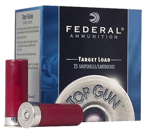 029465019808 Federal Top Gun Target 12 Gauge Ammo 2-3/4" 1-1/8 oz #...