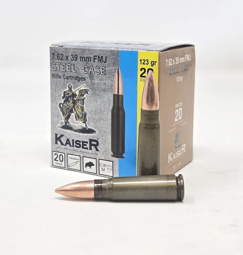8698779971403 Century Arms AM8313 Kaiser 7.62X39 123gr Full Metal J...