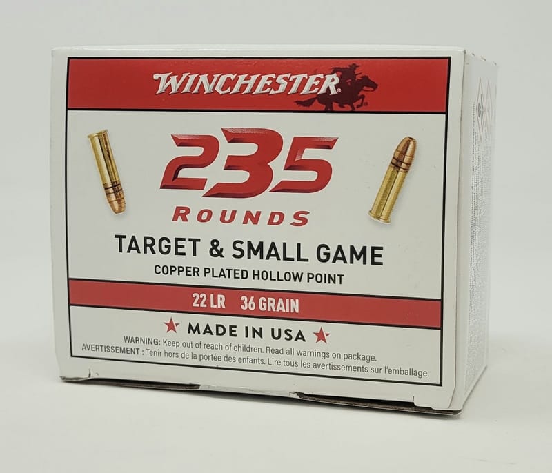 020892102637 Winchester 22 LR Ammunition Target & Small Game USA235...