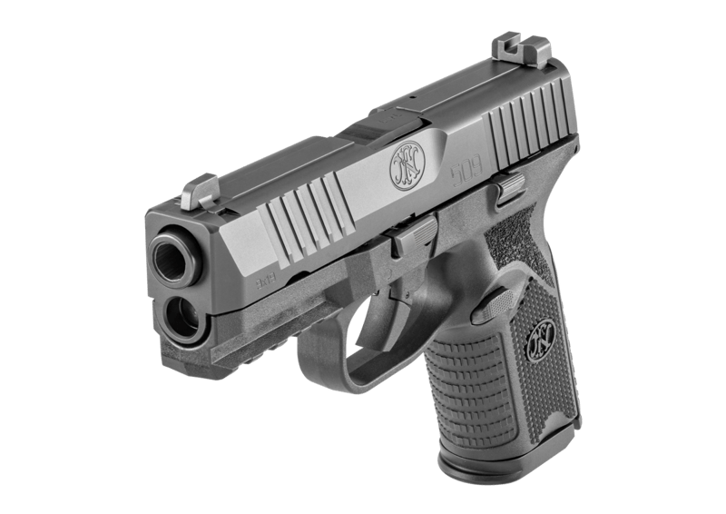 845737010010 FN 509 MIDSIZE [BLK] - FN 509 Midsize chambered in 9mm...