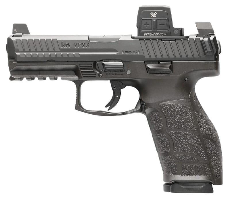 642230274037 HECKLER AND KOCH (HK USA) VP9A1 X 9MM BK 10+1 NS VTX CCW