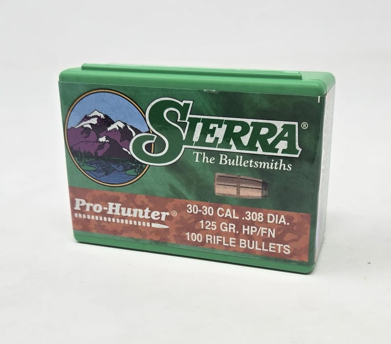 092763020203 Sierra 30 Cal/30-30 Win (.308 Dia) Reloading Bullets P...