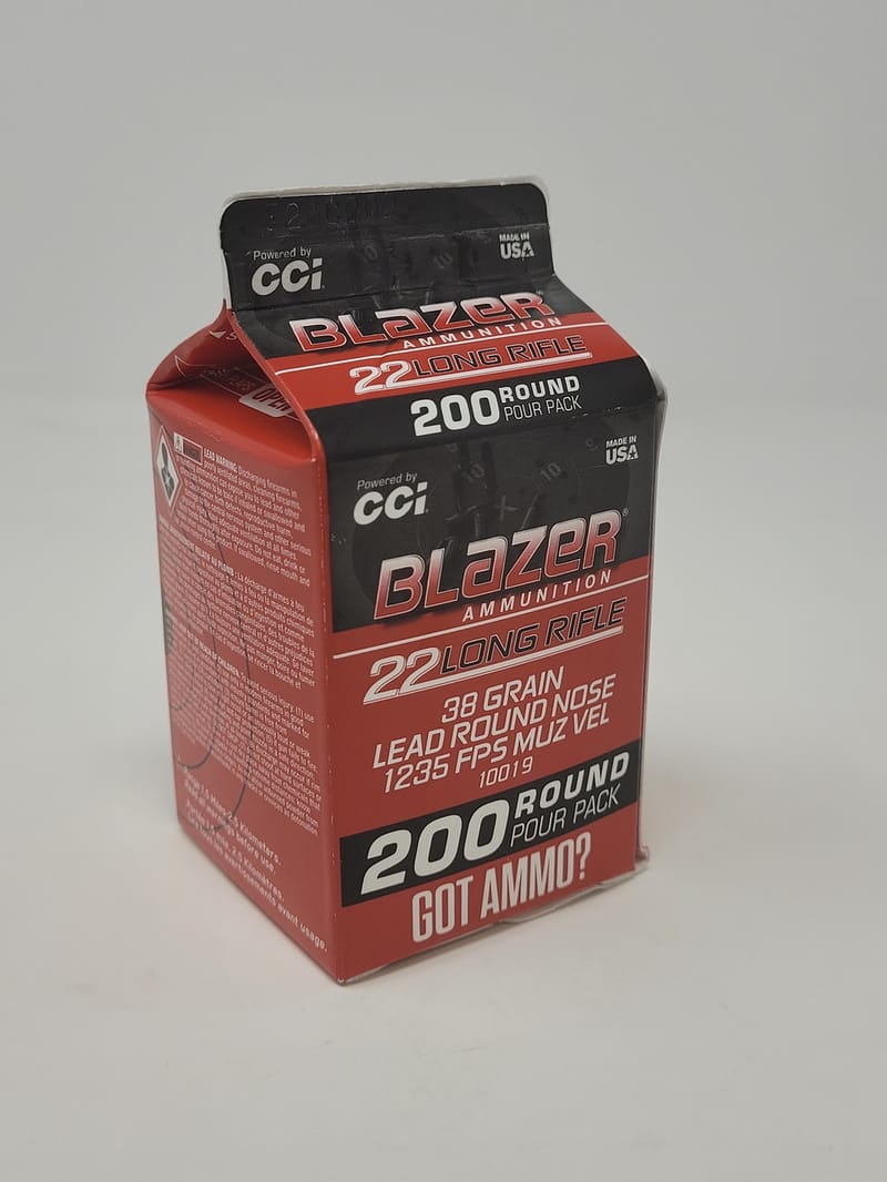 604544660920 CCI Blazer Ammunition - 22 Long Rifle - 38 Grain Lead ...