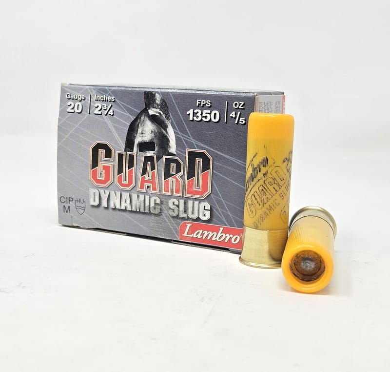 5213011485666 Lambro 20 Gauge Ammunition Guard LAM20GSLUG 2-3/4" Dy...