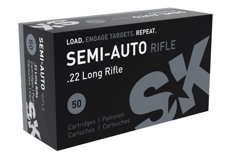 4023045421483 SK 420148 Semi-Auto Rilfe 22LR 40gr 50 Per Box/100 Ca...