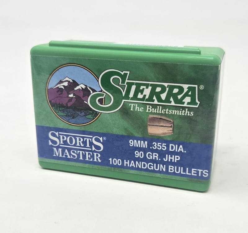 092763081006 Sierra 9mm (.355 Dia) Reloading Bullets Sports Master ...
