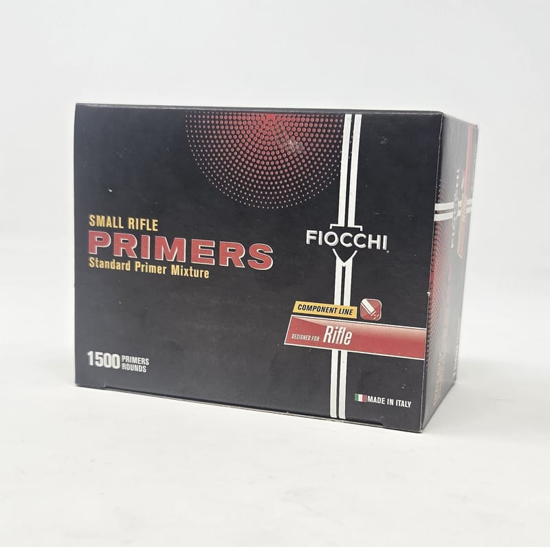 762344063324 Fiocchi Small Rifle Primers FIPSRFMMG 1500 Count