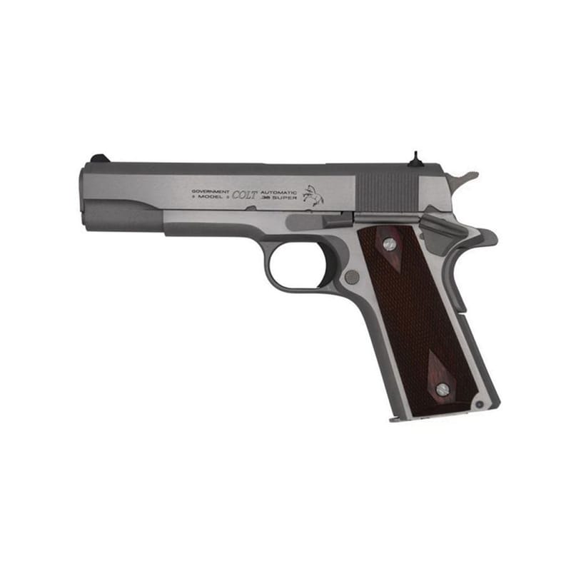 098289112309 COLT 1911C GOVT 38SUP 5" STS NOSITES