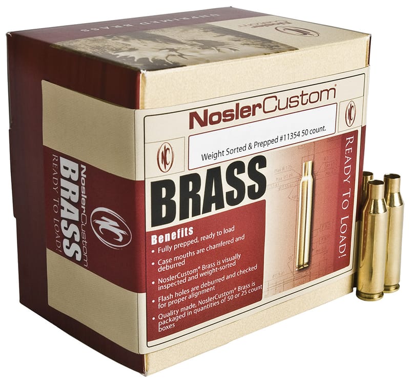 054041448246 Nosler 6.5 Creedmoor Unprimed Factory New Reloading Br...