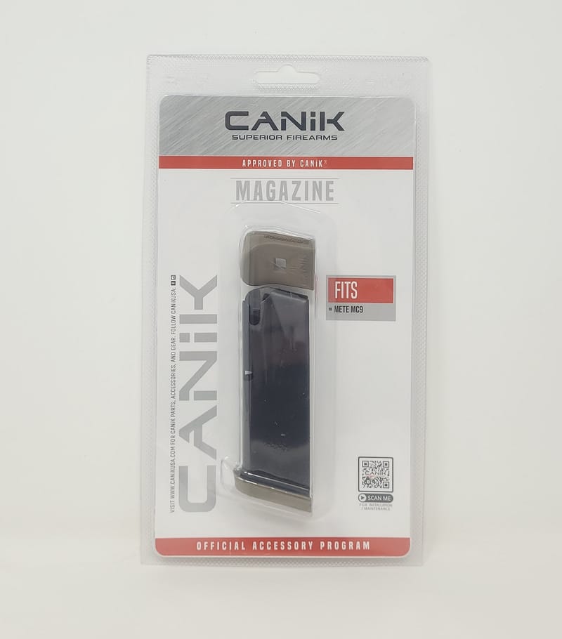 787450866522 Canik 9mm Factory Replacement Magazine MA2277D For MET...