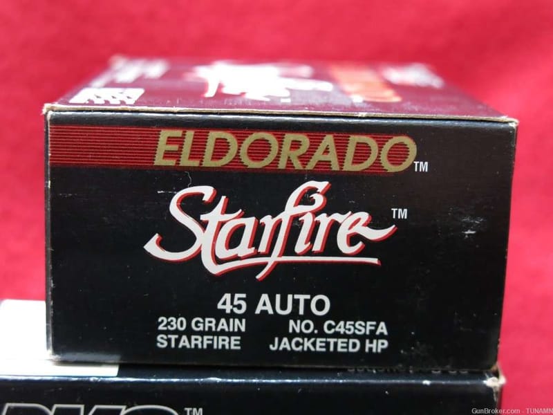 741569010139 COLLECTOR RARE AMMO PMC ELDORADO STARFIRE 45ACP 230GR ...