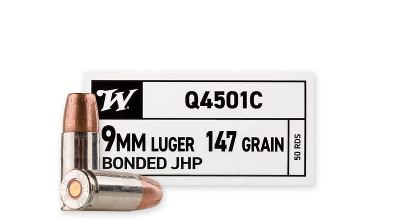 208922314185 Winchester Q4501C 9mm Luger 147 Grain Bonded Jacketed ...