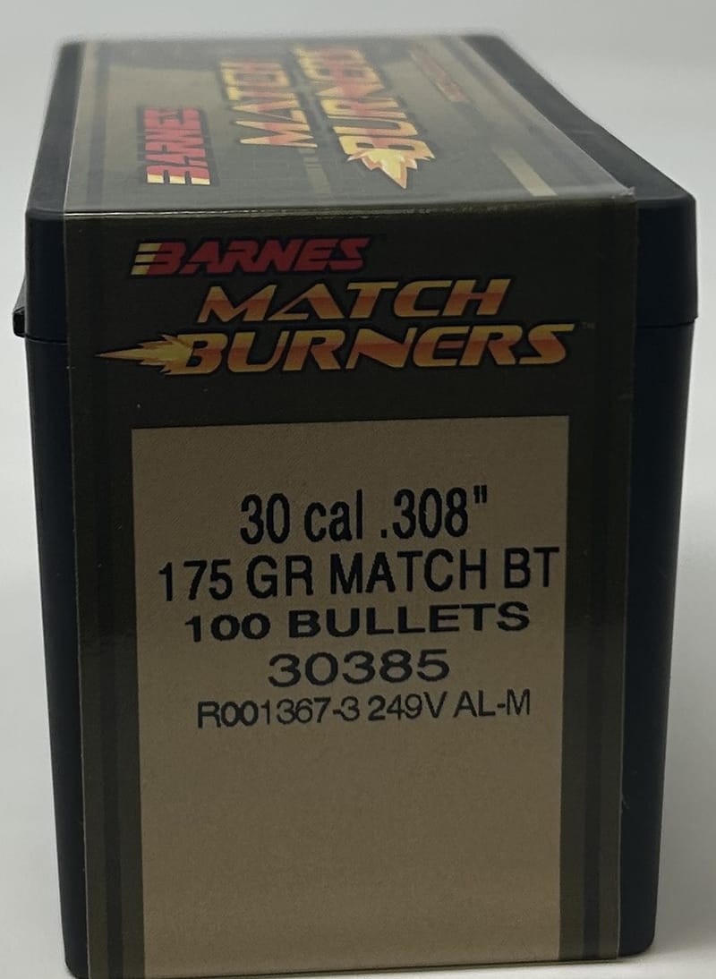 716876308965 Barnes 30 Cal (.308 Dia) Reloading Bullets Match Burne...