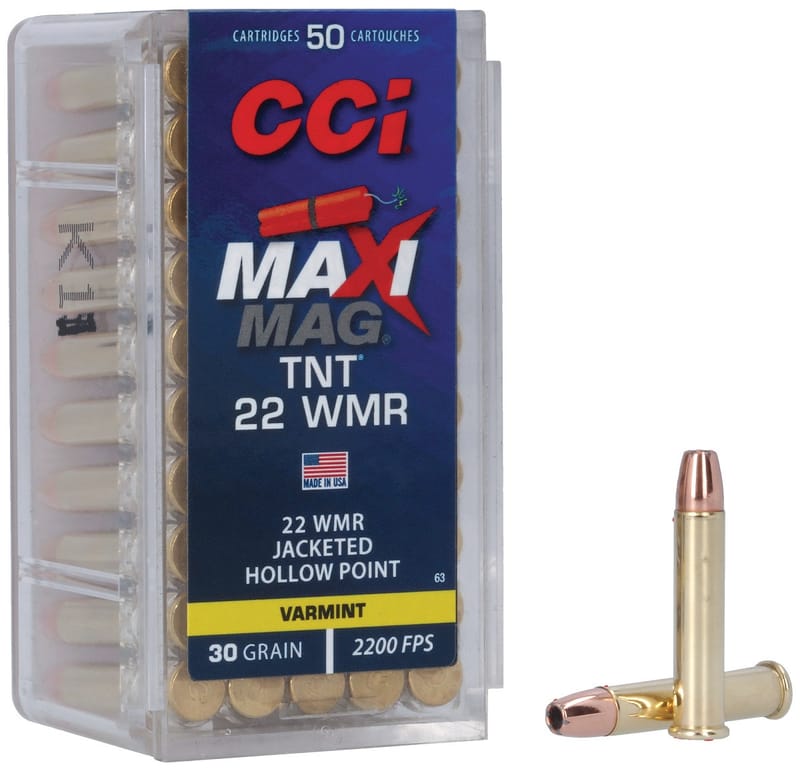 076683000637 CCI Ammunition Maxi-Mag .22 Winchester Magnum Rimfire ...