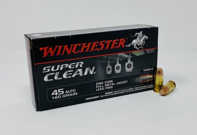 020892223066 Winchester Ammo W45LF Super Clean 45ACP 160gr Lead Fre...