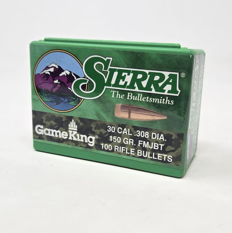 092763021156 Sierra 30 Cal/7.62mm (.308 Dia) Reloading Bullets Game...