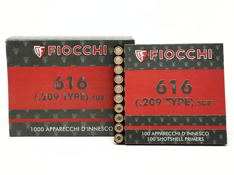 762344026671 Fiocchi 209 Primers Shotshell 616 1000 Count