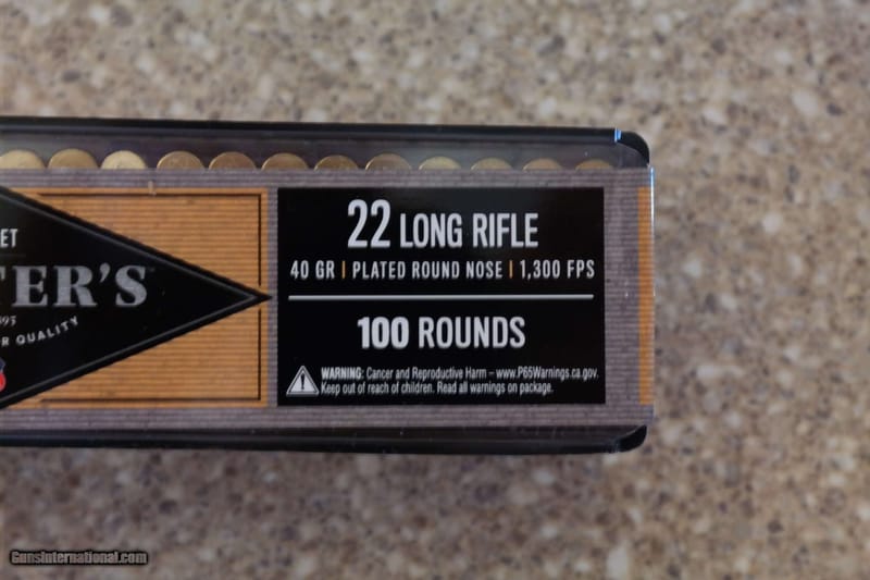 020892104396 Herter's Target and Hunting .22 Long Rifle 40 Grain Co...