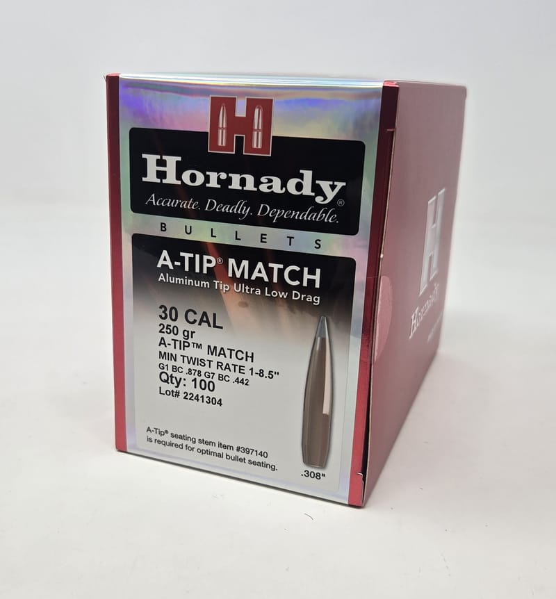 090255230925 Hornady 30 Cal (.308 Dia) Reloading Bullets H3092 250 ...