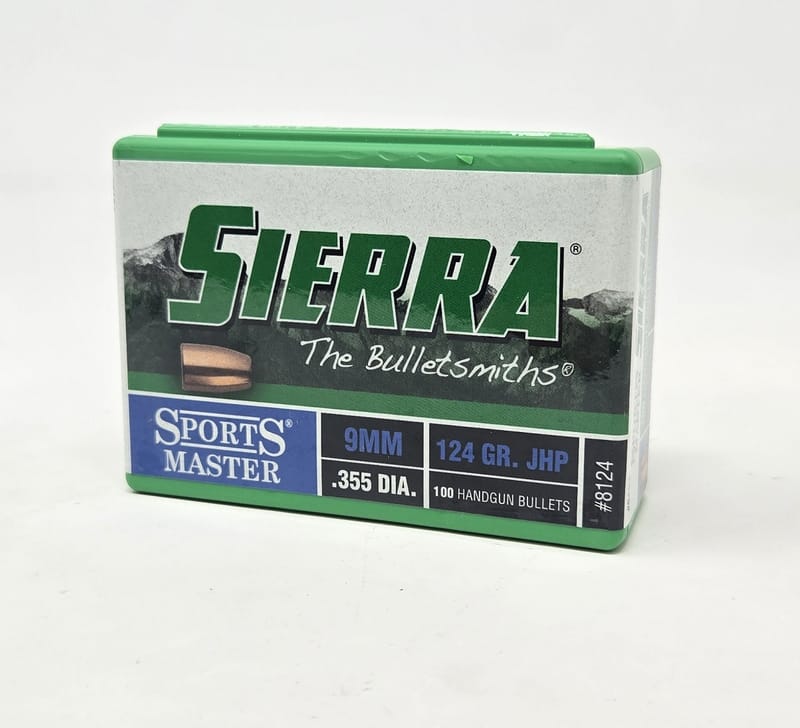 092763081242 Sierra 9mm (.355 Dia) Reloading Bullets Sports Master ...