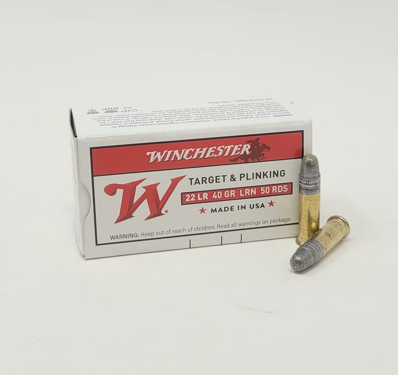 020892104853 Winchester 22 Long Rifle Ammunition USA22LR 40 Grain L...