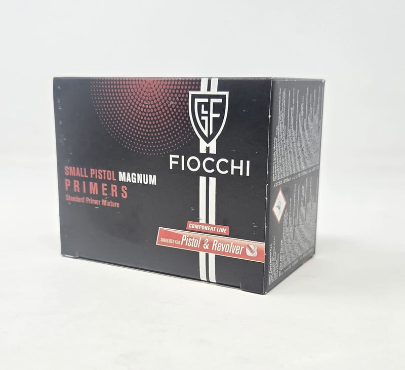 762344044750 Fiocchi Small Pistol Magnum Primers FIPRSPFMMG 1500 Count