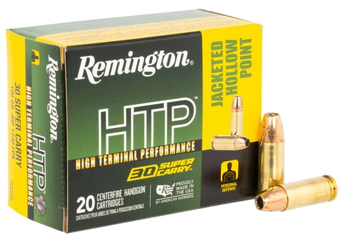047700487106 Remington, High Terminal Performance, 30 Super Carry, ...