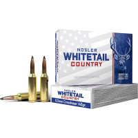 054041401050 Nosler 6.5mm Creedmoor Ammunition Whitetail Country NO...