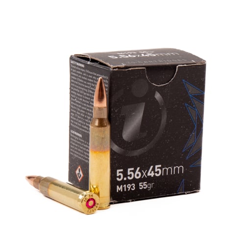 3877002037115 Igman 5.56x45MM M193 Ammo 55 Grain Full Metal Jacket ...