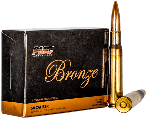 741569060356 PMC Bronze 50A .50 BMG 660gr Full Metal Jacket Boat Ta...